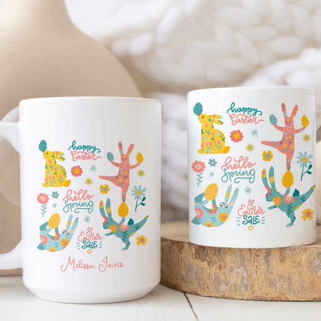 Taza De Café Feliz cumpleaños de primavera (Subido por el creador)
