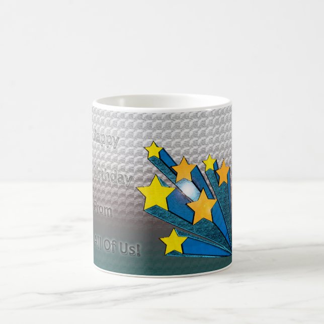 Taza De Café Feliz Cumpleaños De Todos Nosotros (Centro)