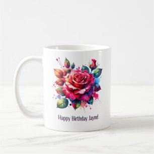Taza De Café Feliz cumpleaños Jayne