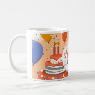 Taza De Café Feliz cumpleaños Mug
