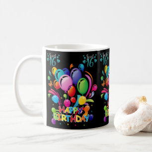 Taza De Café Feliz cumpleaños Mug Sweet Dieciséis