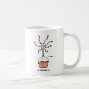 Taza De Café Feliz cumpleaños Neuron Cupcake
