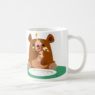 Taza De Café ¡Feliz cumpleaños, poco oso!!