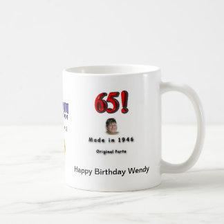 Taza De Café Feliz cumpleaños Wendy