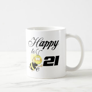 Taza De Café Feliz de ser 21