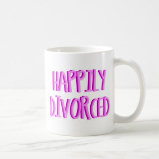 Taza De Café Feliz De Ser Mujer Divorciada