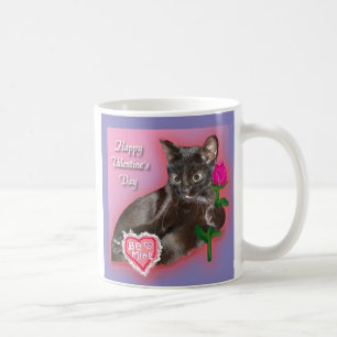 Taza de café feliz del el día de San Valentín