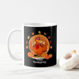 Taza de café Feliz Día de Acción de Gracias