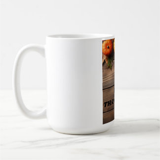 TAZA DE CAFÉ FELIZ DÍA DE ACCIÓN DE GRACIAS