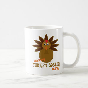 Taza De Café Feliz Día de Acción de Gracias en Turquía
