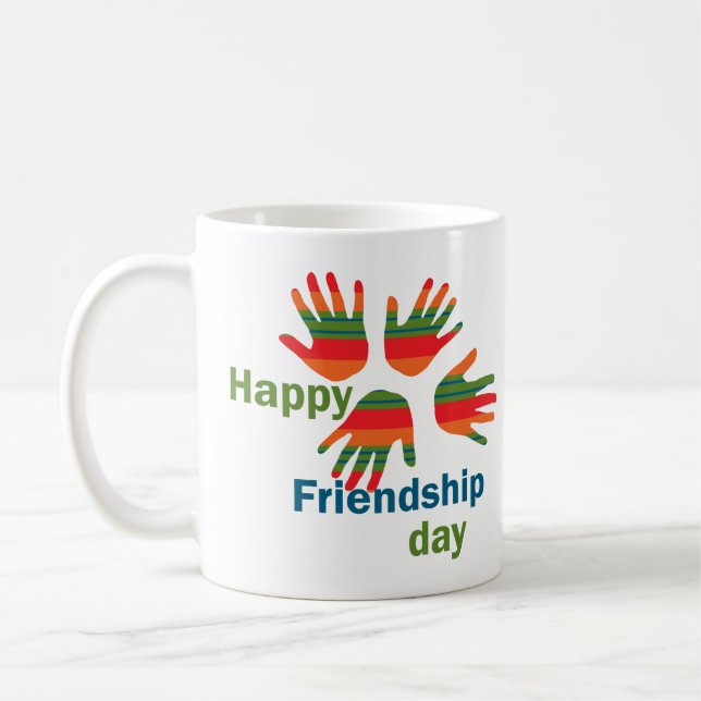 Taza De Café Feliz día de amistad (Izquierda)