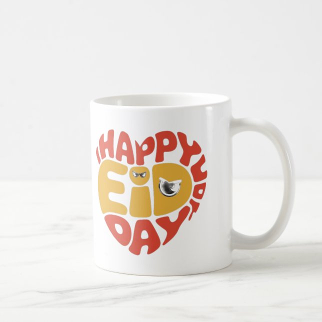 Taza De Café Feliz Día de Eid (Derecha)