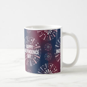 Taza De Café Feliz Día de la Independencia y la idea de regalo