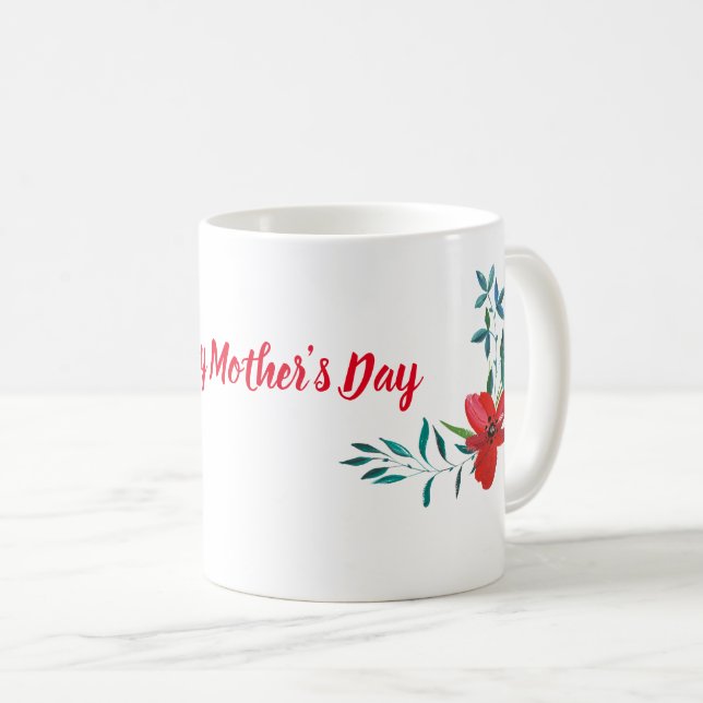 Taza De Café Feliz Día de la Madre (Anverso derecho)