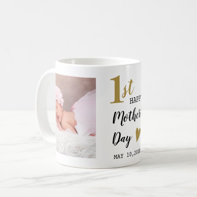 Taza De Café Feliz Día de la Madre 2 foto (Anverso izquierdo)