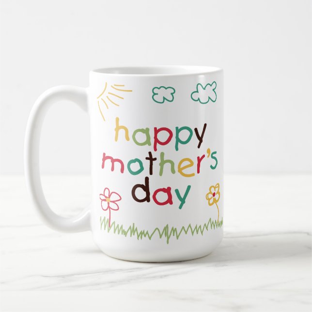 Taza De Café Feliz Día de la Madre 5 (Izquierda)