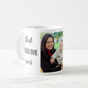 Taza De Café Feliz Día de la Madre a la mejor foto de mamá de t
