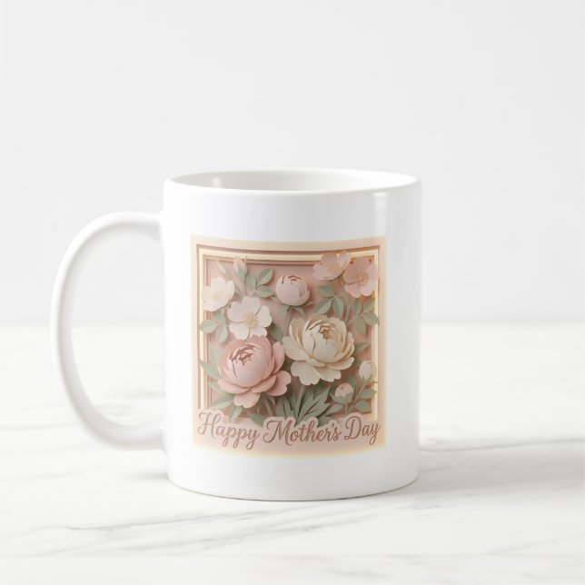 Taza De Café Feliz Día de la Madre Adorable (Izquierda)