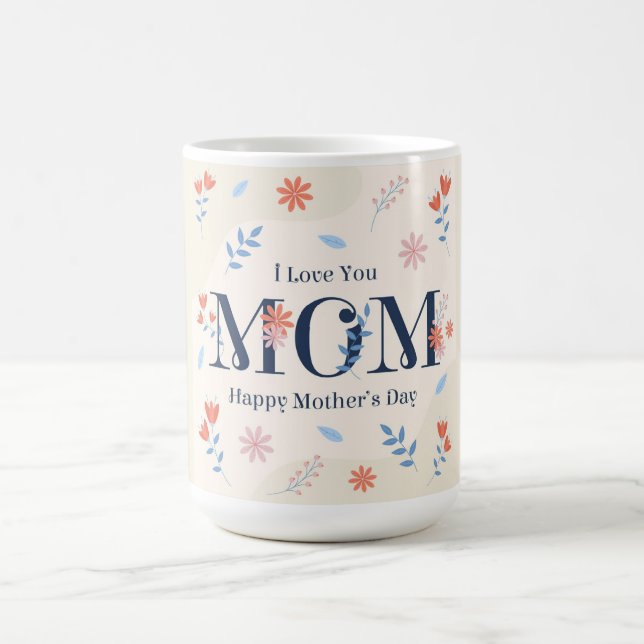 Taza De Café Feliz Día de la Madre Café Mug (Centro)