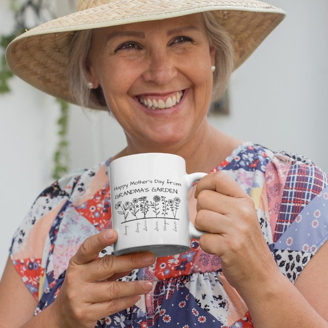 Taza De Café Feliz Día de la Madre desde el JARDÍN DE GRANDMA (Subido por el creador)