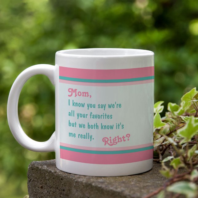 Taza De Café Feliz Día de la Madre desde tu favorito - Pink Aqu (Subido por el creador)