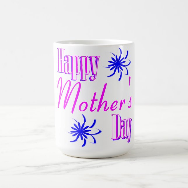 Taza De Café Feliz Día de la Madre Flosom café Mug (Centro)