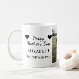 Taza De Café Feliz Día de la Madre Foto personalizada por mamá