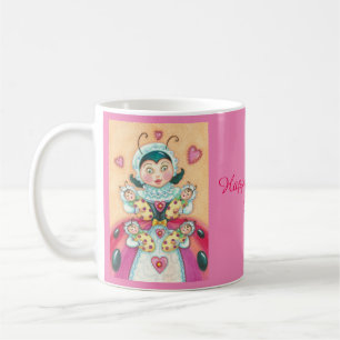 Taza De Café Feliz día de la madre, LADYBUG BABIES MUG