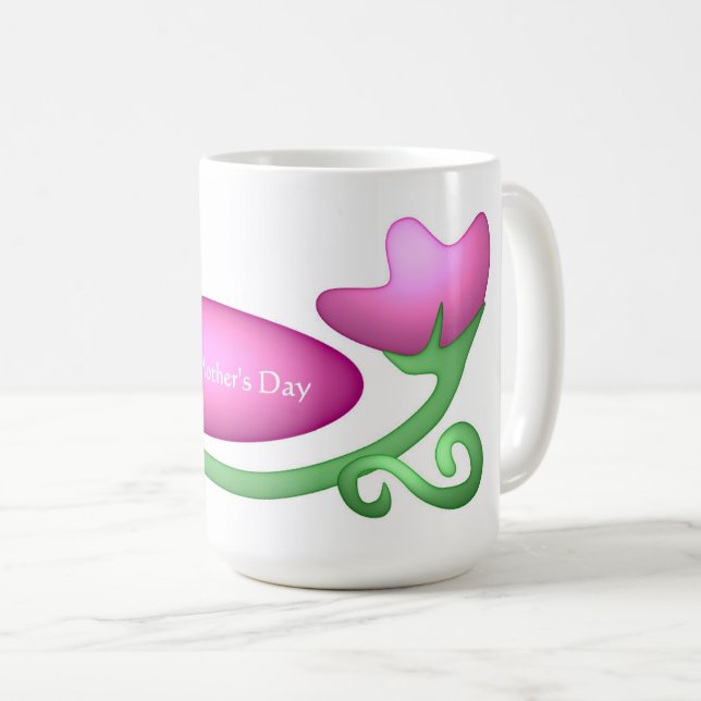 Taza De Café Feliz Día de la Madre Mug (Anverso derecho)