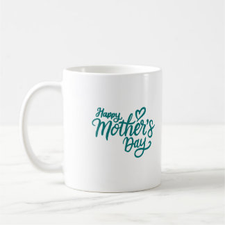 Taza De Café Feliz Día de la Madre Verde