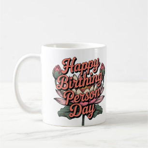 Taza De Café Feliz Día de la Persona de Nacimiento Lotus Flower