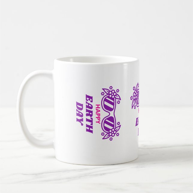 TAZA DE CAFÉ FELIZ DÍA DE LA TIERRA  (Izquierda)