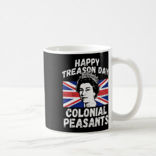Taza De Café Feliz Día de la Traición Colonos Peasants Usa 4 de
