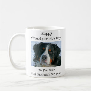 Taza De Café Feliz Día de los Abuelos Mejor Perro foto de abuel