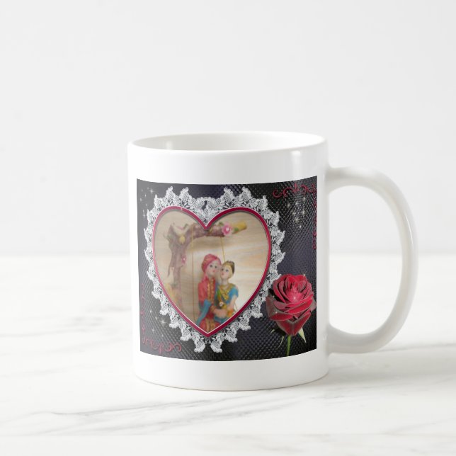 Taza De Café Feliz Día de los Amantes (Derecha)