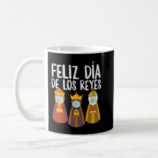Taza De Café Feliz Dia De Los Reyes Magos Epifanía Tres Reyes