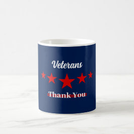 Taza De Café Feliz Día de los Veteranos