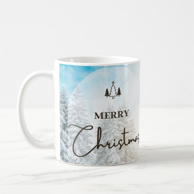 TAZA DE CAFÉ FELIZ DIA DE NAVIDAD (Izquierda)