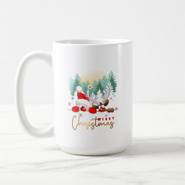 Taza De Café Feliz Día de Navidad | Mug clásico #15 (Izquierda)