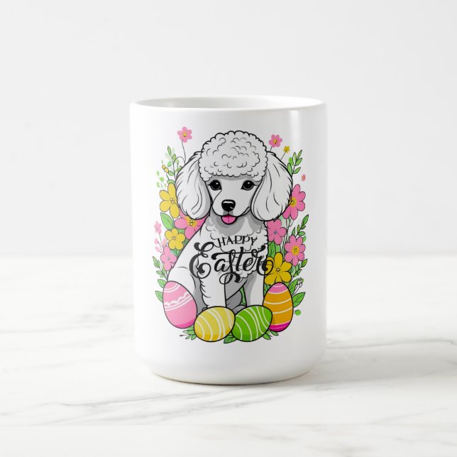 Taza De Café Feliz Día de Pascua (Centro)