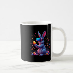 Taza De Café Feliz Día De Pascua Bunny Egy Video Game Funny Vr 