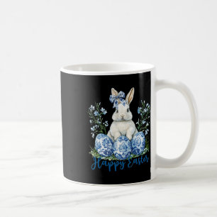 Taza De Café Feliz Día de Pascua, dulce conejo de huevo celebra