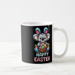 Taza De Café Feliz día de Pascua Ositos Koala Adorables Amantes