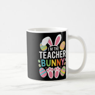 Taza De Café Feliz Día de Pascua, soy el profesor de la vida de