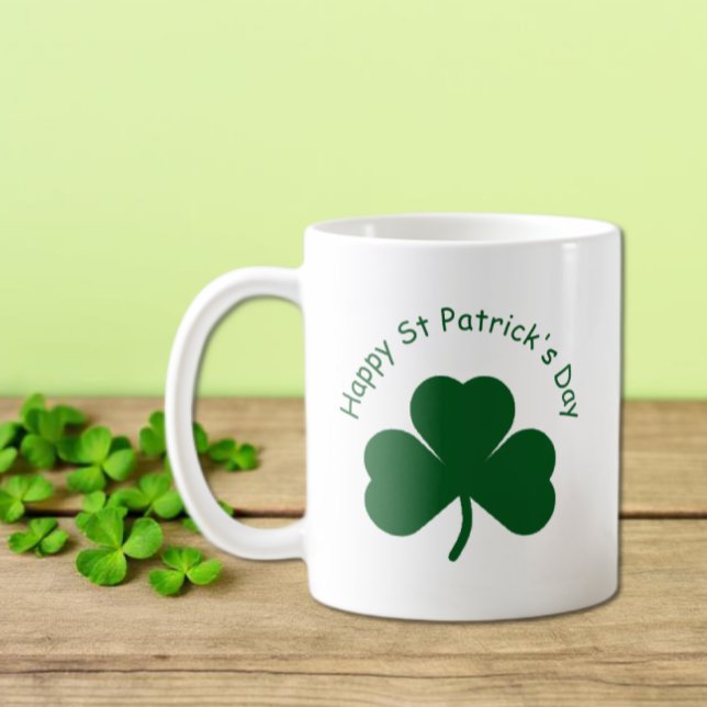 Taza De Café Feliz Día de San Patricio (Subido por el creador)