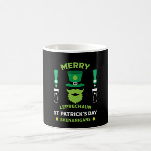 Taza De Café Feliz Día de San Patricio de Irlanda 17 de marzo