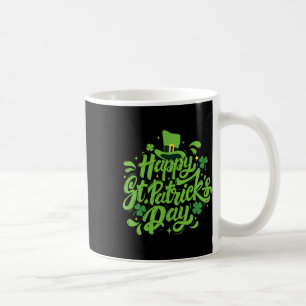 Taza De Café Feliz Día de San Patricio - Herencia Irlandesa St 