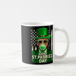 Taza De Café Feliz Día de San Patricio Rizz Divertido Día de St