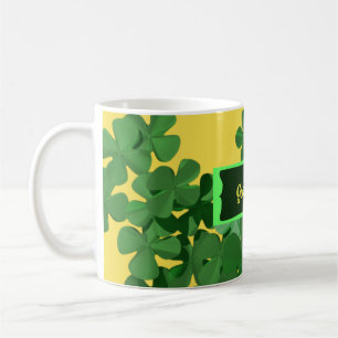 Taza De Café Feliz Día de San Patricio y buena suerte