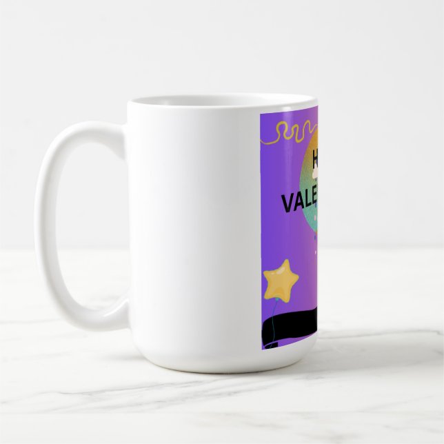 TAZA DE CAFÉ FELIZ DÍA DE SAN VALENTÍN (Izquierda)